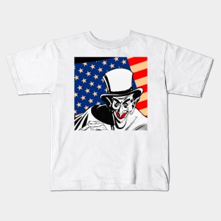 American monsters fear and terror Kids T-Shirt